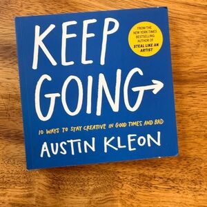 Keep Going by Austin Kleon Book